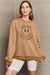 Simply Love Smiling Face Graphic Sweatshirt  Jessie Knowles