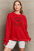 Simply Love Smiling Face Graphic Sweatshirt  Jessie Knowles