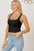 Square Neck Wide Strap Tank  Jessie Knowles