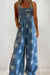 Star Square Neck Wide Leg Denim Overalls  Jessie Knowles