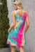 Tie-Dye Sleeveless Dress with Pockets DRESSES Jessie Knowles