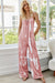 Tie-Dye Spaghetti Strap Jumpsuit with Pockets JUMPSUITS Jessie Knowles