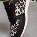 Tied Printed PU Leather Athletic  Jessie Knowles