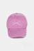 Zenana Bow Embroidered Washed Cotton Caps  Jessie Knowles