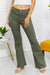 Zenana Clementine High-Rise Bootcut Jeans in Olive  Jessie Knowles