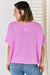 Zenana Round Neck Short Sleeve Top TOPS Jessie Knowles